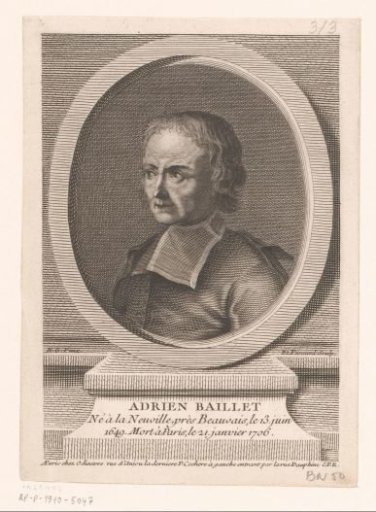 Portrait of Adrien Baillet