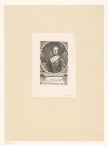 Portrait of Émilie du Châtelet