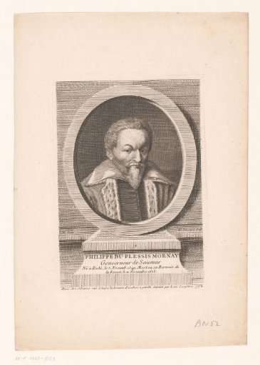 Portrait of Philippe du Plessis-Mornay