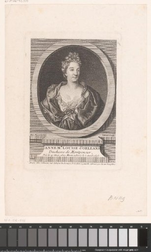 Portrait of Anne Marie Louise of Orléans