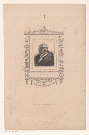 Portrait of Jean François Ducis