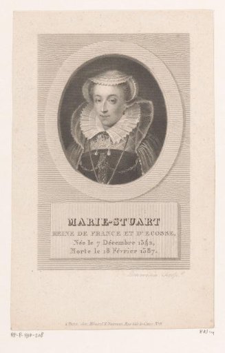 Portrait of Mary Stuart (Queen of Scotland)