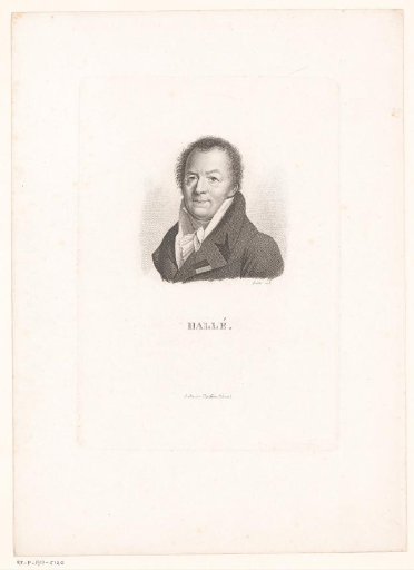 Portrait of Jean Noël Hallé