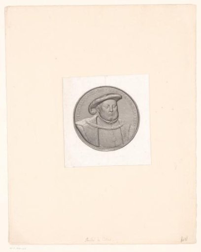 Medal with portrait of Henry VIII of England