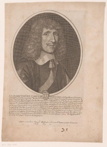Portrait of Léon Bouthillier, Count of Chavigny