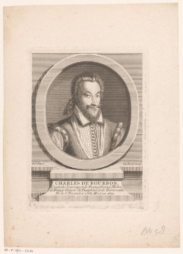 Portrait of Charles de Bourbon, Count of Soissons