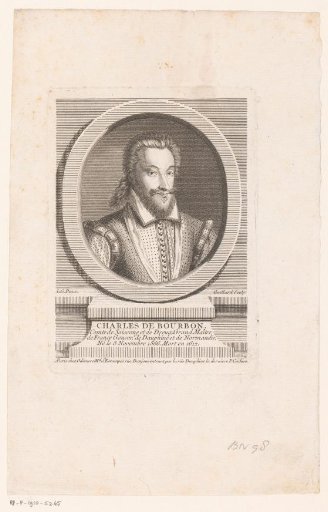 Portrait of Charles de Bourbon, Count of Soissons