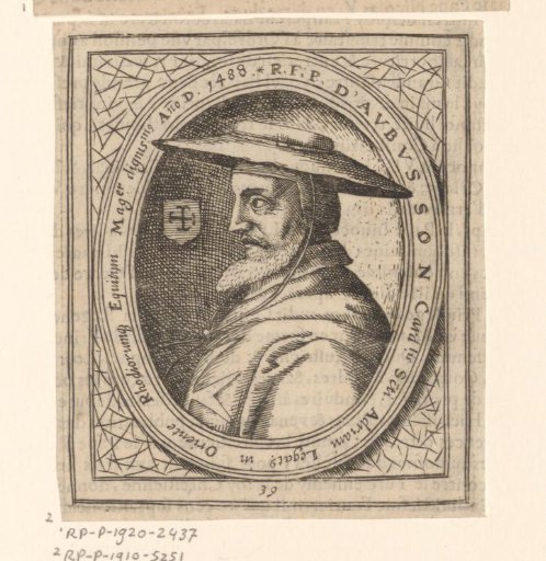 Portrait of Pierre d'Aubusson