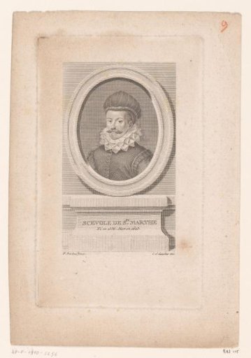 Portrait of Scévole de Sainte-Marthe