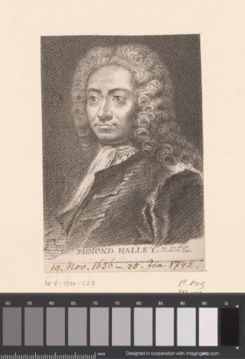 Portrait of Edmond Halley