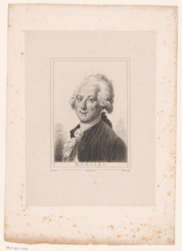 Portrait of Louis-Sébastien Mercier
