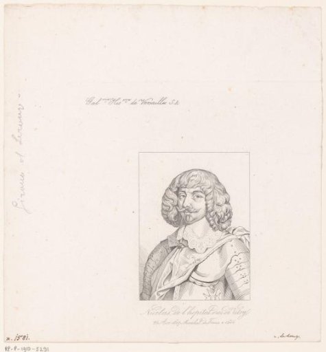 Portrait of Nicolas de L'Hospital
