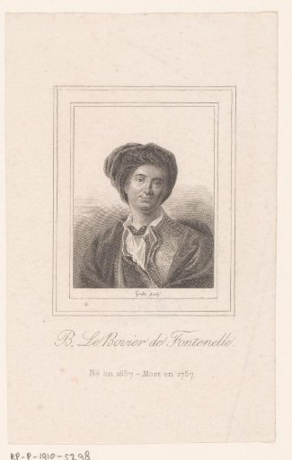 Portrait of Bernard Le Bovier de Fontenelle