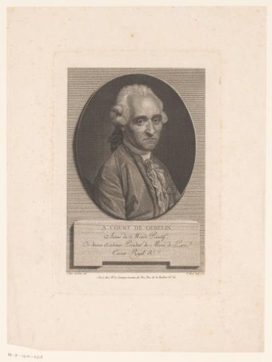 Portrait of Antoine Court de Gébelin