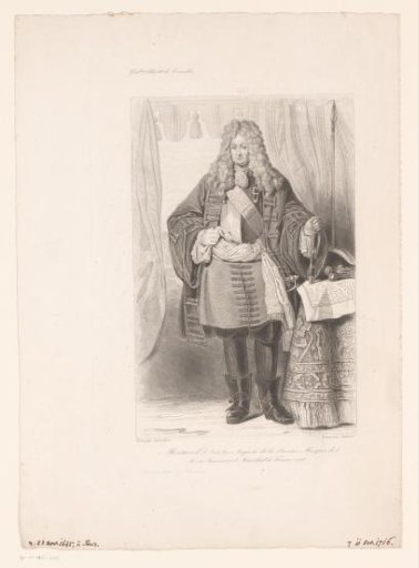 Portrait of Nicolas Auguste de La Baume