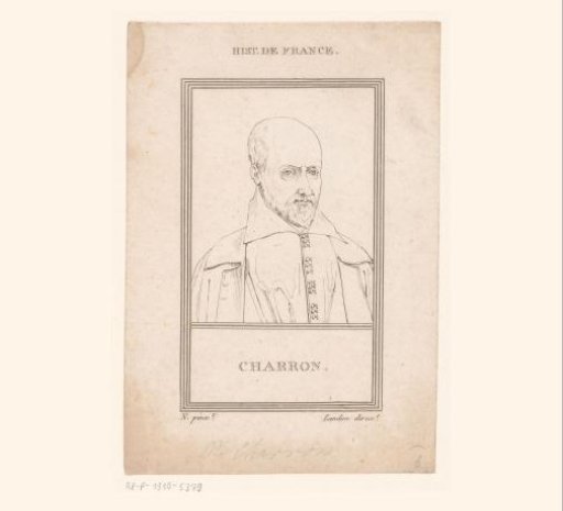 Portrait of Pierre Charron