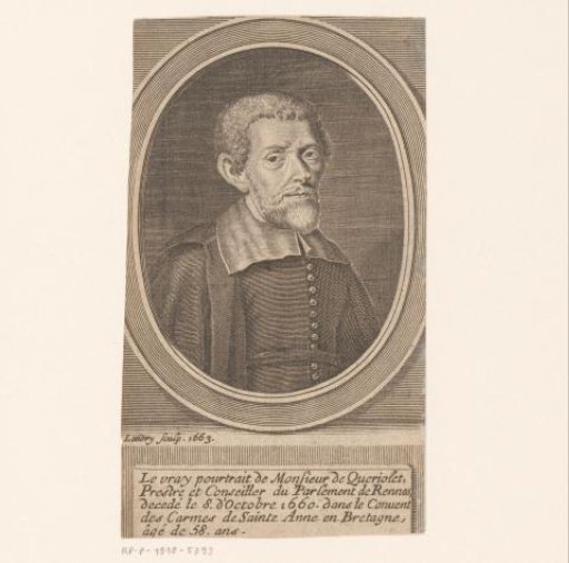 Portrait of Pierre Gouello de Queriolet