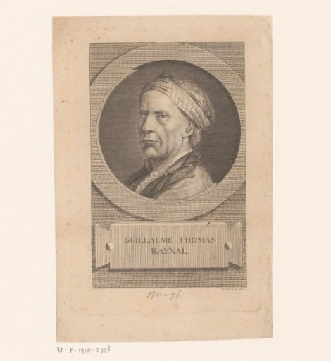 Portrait of Guillaume-Thomas François Raynal