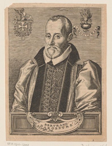 Portrait of Bertrand d'Argentré