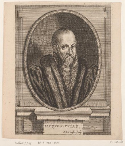 Portrait of Jacques Cujas