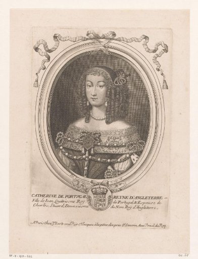 Portrait of Catherine of Braganza, Queen of England