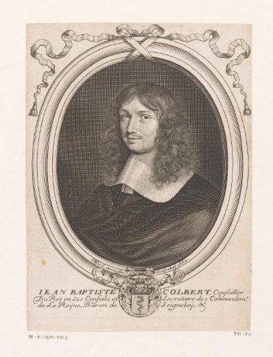 Portrait of Jean-Baptiste Colbert
