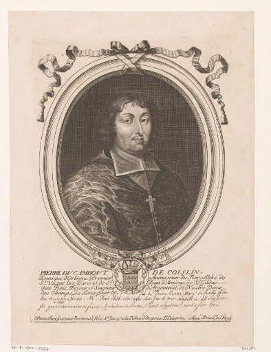 Portrait of Pierre de Cambout de Coislin