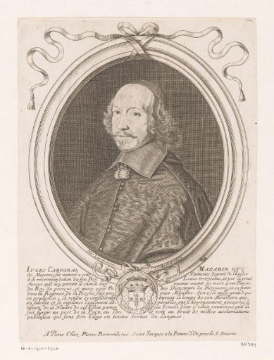 Portrait of Cardinal Jules Mazarin