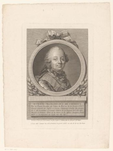 Portrait of Etienne François de Choiseul