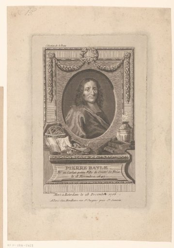 Portrait of Pierre Bayle