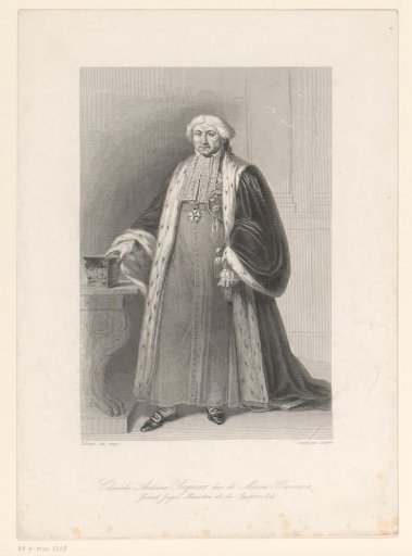 Portrait of Claude Ambroise Régnier