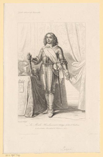 Portrait of Philippe de la Mothe-Houdancourt