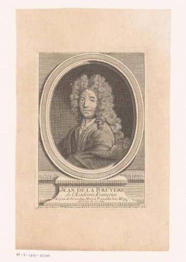 Portrait of Jean de La Bruyère