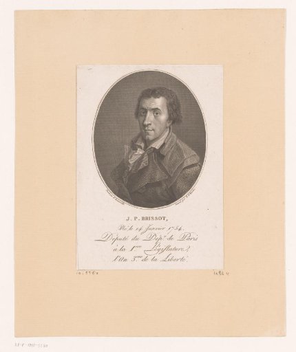 Portrait of Jacques Pierre Brissot