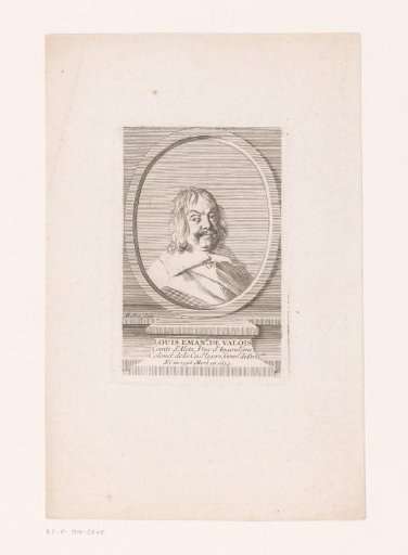 Portrait of Louis-Emmanuel de Valois, Count of Alais and Duke of Angoulême