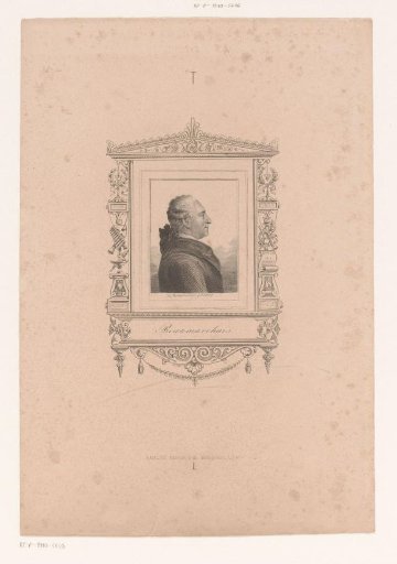 Portrait of Pierre Beaumarchais