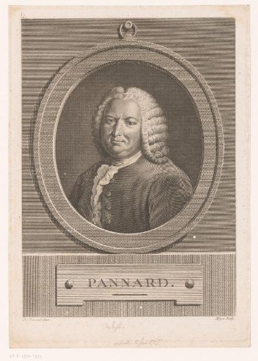 Portrait of Charles-François Panard