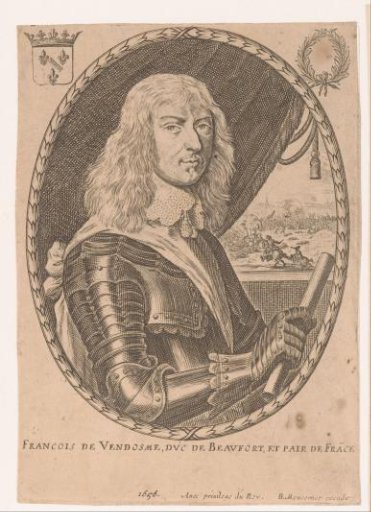 Portrait of François de Vendôme, Duke of Beaufort