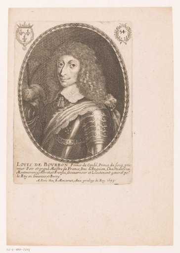 Portrait of Louis II of Bourbon-Condé