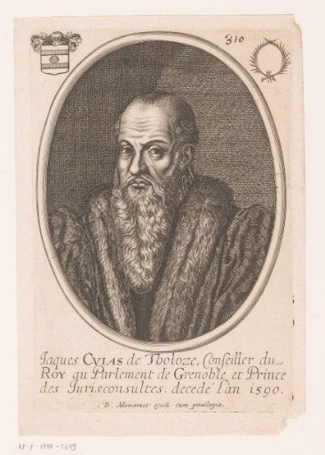 Portrait of Jacques Cujas