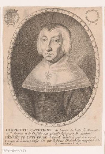 Portrait of Henriette-Catherine de Joyeuse
