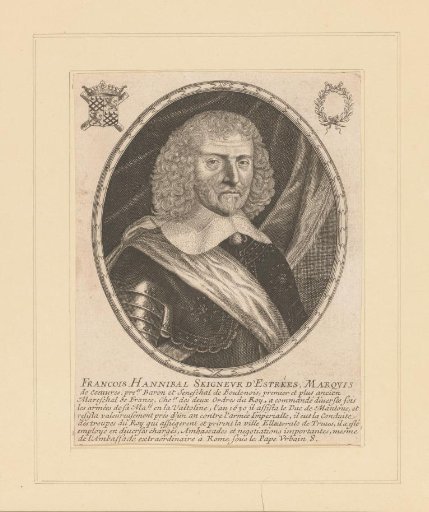 Portrait of François-Annibal d'Estrées