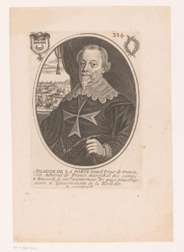 Portrait of Amador de La Porte