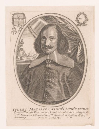Portrait of Jules Mazarin
