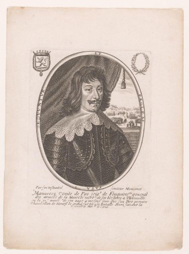 Portrait of Manassès de Pas de Feuquières