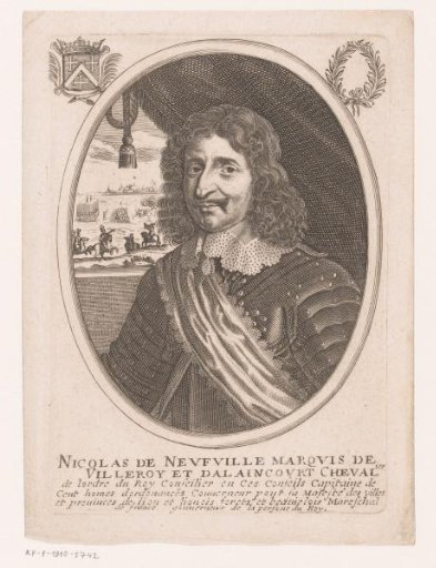 Portrait of Nicolas de Neufville de Villeroy