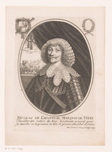 Portrait of Nicolas de L'Hôpital