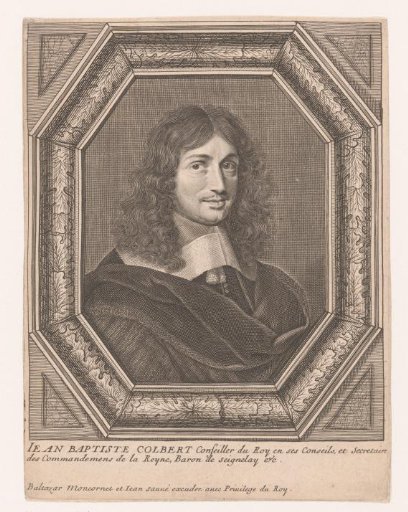 Portrait of Jean-Baptiste Colbert