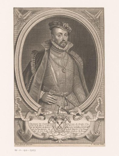 Portrait of Charles de Gondi