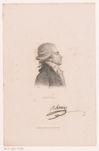 Portrait of Bertrand Barère de Vieuzac